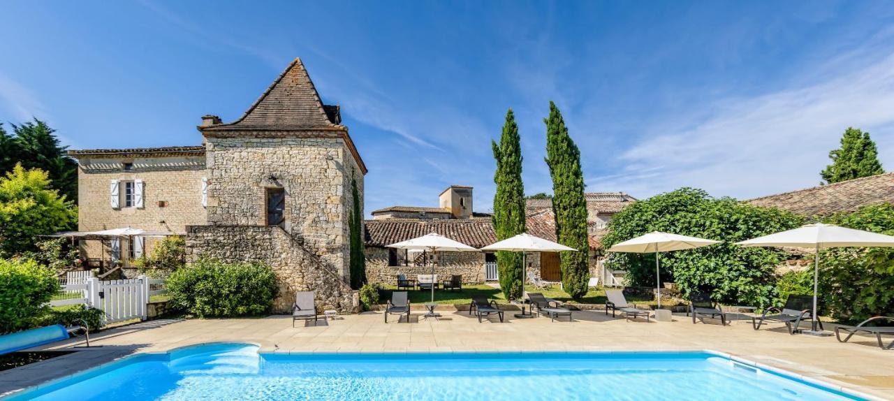 Les Vents Bleus Hotel Donnazac Luaran gambar